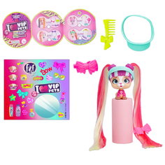 Фигурка VIP PETS BOW POWER Модные щенки коллекция Мини Фаны AMANDA 714878 IMC Toys