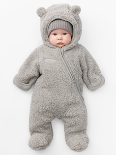 Комбинезон детский Happy Baby 89055, grey, 68