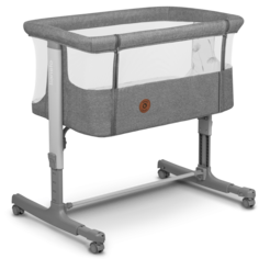 Детская колыбель Lionelo Aurora Grey Concrete приставная кроватка люлька для новорожденных