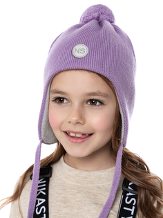 Шапка детская NIKASTYLE 11з15424, фиолетовый, 50-54