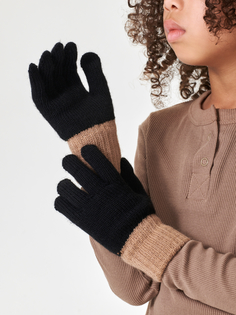 Перчатки детские Happy Baby 89074, black, 15