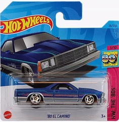 Машинка базовой коллекции Hot Wheels `80 EL CAMINO синяя 5785HKG82