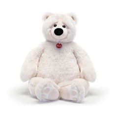 Игрушка Trudi Мишка белый Джоэль 45х80х30 см