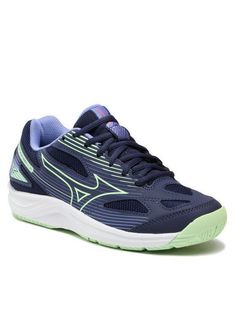 Кроссовки Mizuno Cyclone Speed 4 Jr V1GD2310, синий, 35