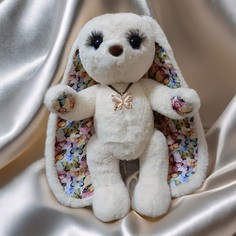 Мягкая игрушка Зайка MINK 36 см, ваниль No Brand