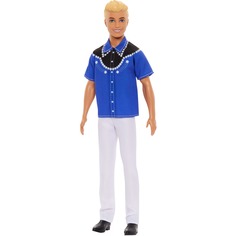 Кукла Barbie Ken Fashionistas Doll Western Ken, HRH25
