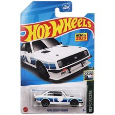 Машинка Hot Wheels легковая машина HKG25 металлическая FORD ESCORT RS200 белый