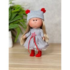 Кукла Nines DOnil виниловая 23см Little Mia в пакете (3184)