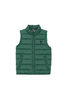 Жилет детский U.S Polo Assn. G083SZ0100FRANCISKIDS-E, зеленый, 146