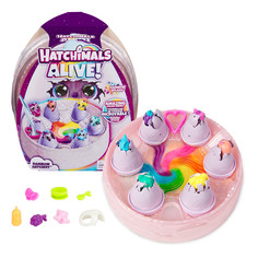 Игровой набор Росмэн из 6 фигурок с аксессуарами Hatchimals