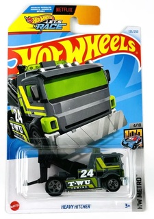 Машинка базовой коллекции Hot Wheels HEAVY HITCHER серая C4982 HTD68