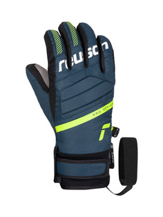 Перчатки детские Reusch Warrior R-Tex Xt Junior, серый-синий, 15