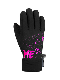 Перчатки детские Reusch Beatrix R-Tex Xt Junior, розовый-черный, 17