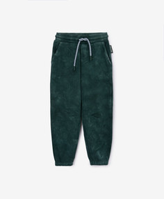 Брюки-джоггеры с модным крашением тай-дай серые для мальчика Gulliver (134)