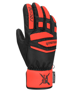 Перчатки детские Reusch Worldcup Warrior Prime R-Tex Xt Junior, красный-черный, 17