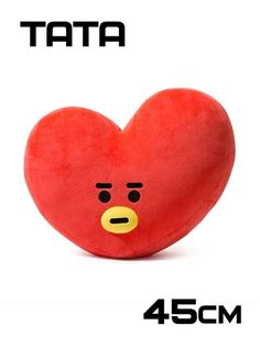 Игрушка подушка ToySus BT21 БТ21 BTS Шуки Куки Чими Коя Тата 45см