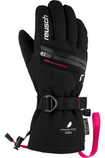 Перчатки детские Reusch Lando R-Tex Xt Junior, розовый-черный, 16