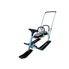 Снегокат Барс 505 TWINS BABY PUSH разборный для двоих Черепашки Bars