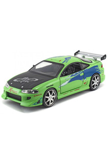 Игрушечный транспорт Jada Toys Модель Машинки Форсаж 1:24 FF 1995 Mitsubishi Eclipse 97603