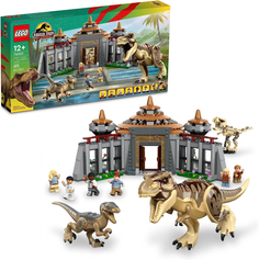 Конструктор LEGO Jurassic World 76961 Центр для посетителей: Т-рекс против Раптора