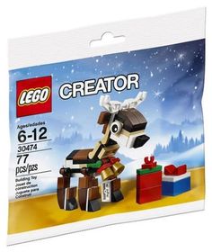 Конструктор LEGO polybag Северный Олень, 77 деталей, 40434