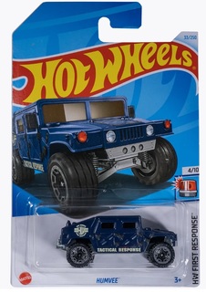 Машинка базовой коллекции Hot Wheels HUMVEE синяя C4982 HTD00