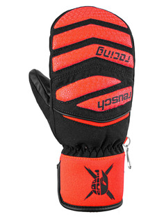Варежки детские Reusch Worldcup Warrior Prime R-Tex Xt Junior, красный-черный, 16