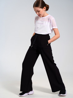 Брюки детские PlayToday 22427142, черный, 170