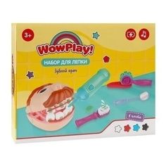 Набор для лепки Зубной врач WHJ382304 4 цвета No Brand
