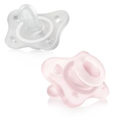 Пустышка для новорожденных 0-2 мес Chicco Утешение Physioforma Mini Soft 2 шт, розовый