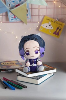Мягкая игрушка аниме Шинобу Кочо Клинок, рассекающий демонов Plush Story