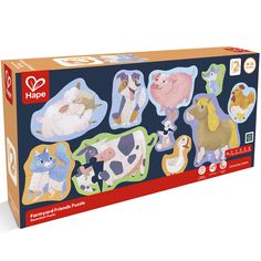 Пазлы Hape Животные на ферме E1648_HP