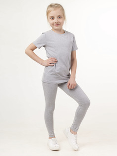 Футболка детская Batik 0005_С22, серый, 146 Батик