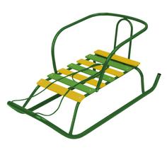Санки Nika Kids Ветерок 1, цвет зелёный