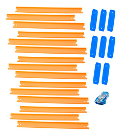Игровой набор Hot Wheels 4-х метровая трасса с 1 базовой машинкой в наборе BHT77 Mattel