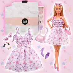 Одежда и аксессуары для куклы Барби Barbie Style серия Весенний день