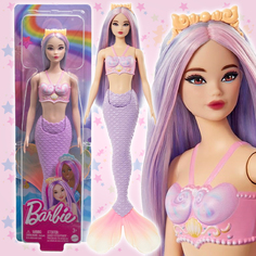 Кука Барби Dreamtopia Русалочка со сказочными волосами и аксессуарами Barbie