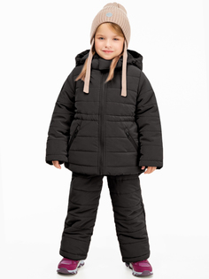 Комплект верхней одежды детский NIKASTYLE 7з8224, черный, 98