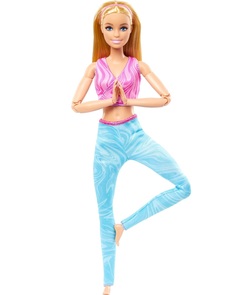 Кукла Барби, шарнирная серия Безграничные движения Розовый топ Barbie
