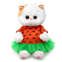 Игрушка мягкая BUDI BASA Ли-Ли BABY в платье с рыбками 20см