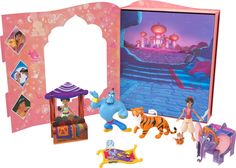 Игровой набор Фигурок Дисней мультфильм Аладдин 6 шт. Disney