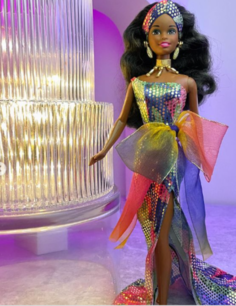 Кукла Барби коллекционная Asha African American Collection третье издание 1995 Barbie