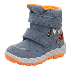 Полусапожки Superfit для мальчиков, синие, размер RU 33, 1-006012-8000