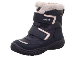 Полусапожки Superfit для девочек, синие, размер RU 32, 1-009091-8010