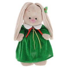 Мягкая игрушка Basik&Ko Зайка Ми в рождественском платье, 32 см StM-157 Budi Basa