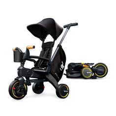 Велосипед детский трехколесный DOONA Liki Trike S5 Flame черный