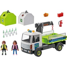 Конструктор PLAYMOBIL 71431 Glass Recycling Truck with Container