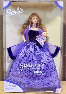 Кукла Барби коллекционная Крисси с малышом Sisters Celebration Krissy 2000 Barbie