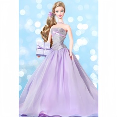 Кукла Барби коллекционная Purple Birthday Wishes 2003 Barbie