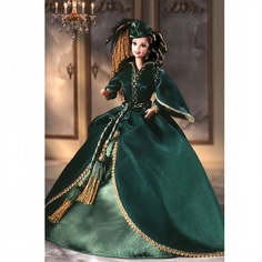 Кукла Барби коллекционная Скарлетт О Хара Scarlett OHara Hollywood Legends Collection 199 Barbie